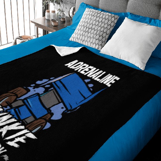 Sprint Car Mom Dirt Track Racing Racing Race Day Baby Blankets