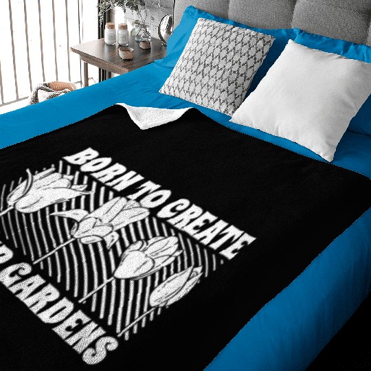 Tulip Gardening Tulips Baby Blankets