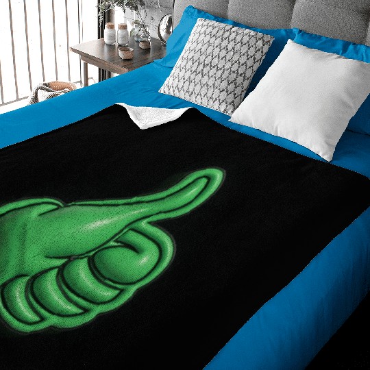 Green thumb Baby Blankets