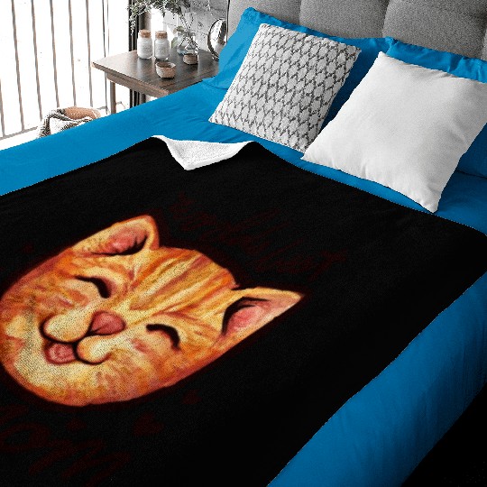 World s Best Cat Mom Baby Blankets