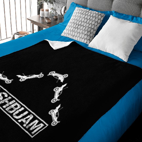 Natural Born RC car Driver Racer Remote Controlled Baby Blankets