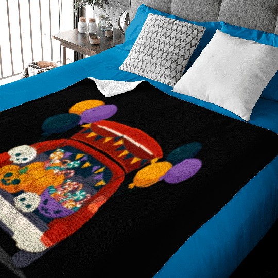 Halloween Car Trunk Baby Blankets