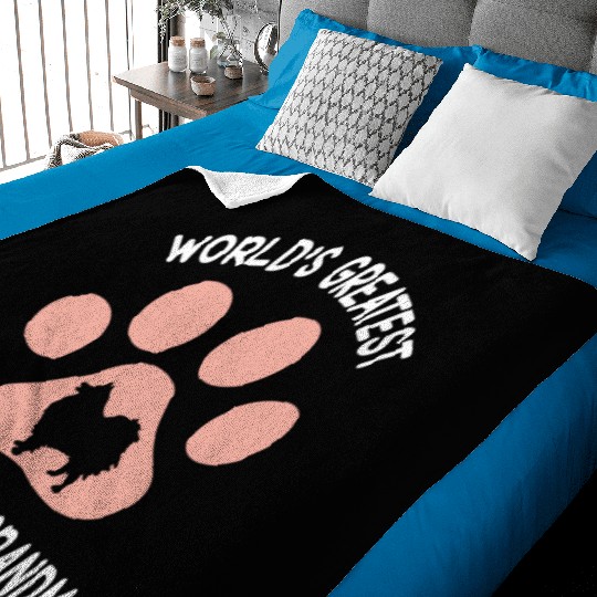 T7tee Happy Mother Day Pomeranian Dog Lover Baby Blankets