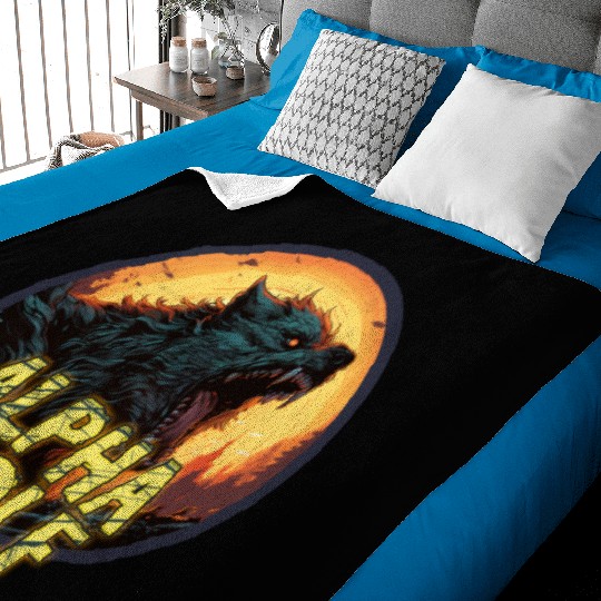 Alpha Wolf Baby Blankets