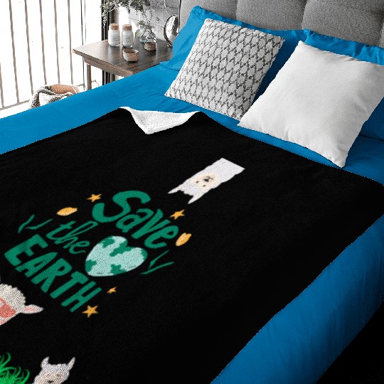 Save our Planet Earth, Save our beautiful animals Baby Blankets