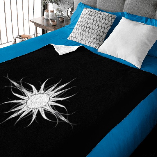 Cyber Sigilism Star Tattoo Design Baby Blankets