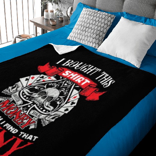 Classic Blackjack I Bought This Baby Blankets Card Game