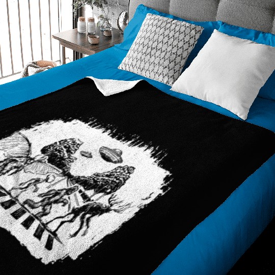 Cryptid Crosswalk Baby Blankets