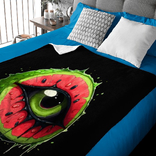 Slice of Watermelon Eye Baby Blankets