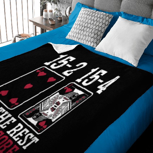 Cribbage 15-2 15-4 And The Rest Loves Board Game Baby Blankets