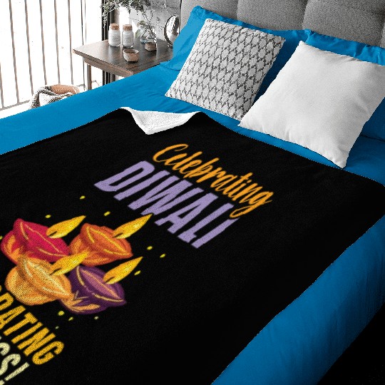 Happy Diwali Diwali Festival Indian Hindu Hinduism Baby Blankets