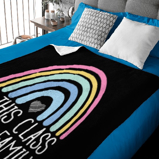 In This Class We Are Family Back To School Baby Blankets