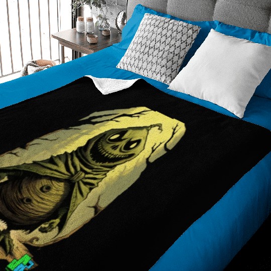 Trick or Treat Spooky Kid Baby Blankets