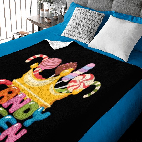 Candyqueen Fruit Gum Candy Candy Baby Blankets