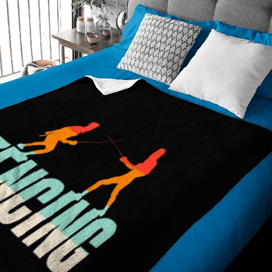 Fencing Baby Blankets