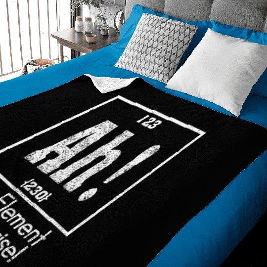 Ah The Element of Surprise Baby Blankets