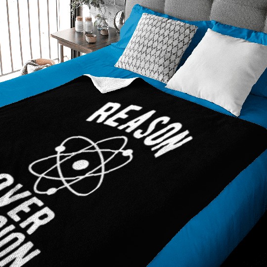 Atheist Atheism Anti Religion Securalism God Sucks Baby Blankets