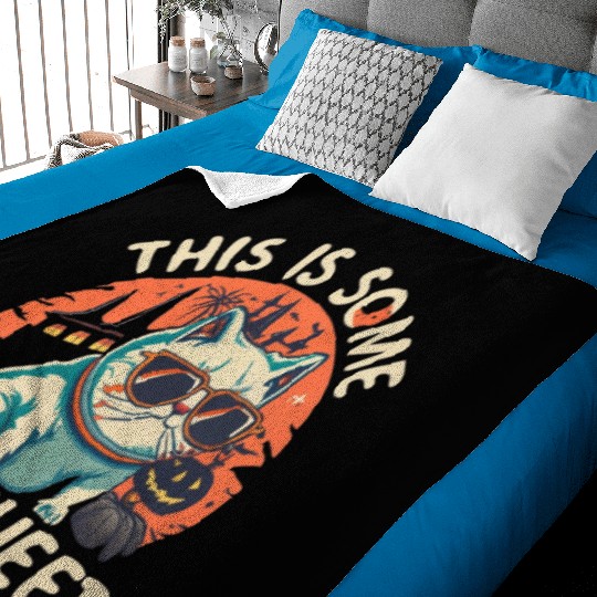 This is Boo Sheet Halloween Ghost Baby Blankets