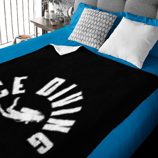 Ice Diving Pocket Design Baby Blankets