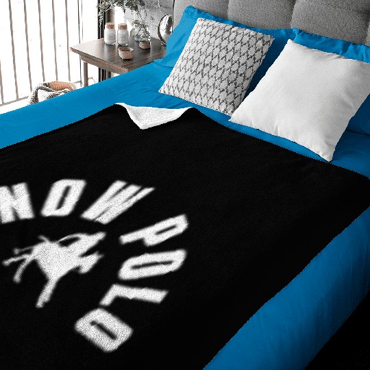 Snow Polo Pocket Design Baby Blankets