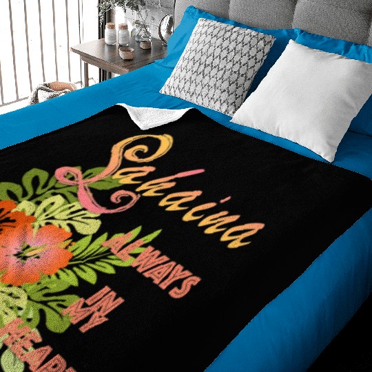 Lahaina: Always in my Heart 1 Baby Blankets