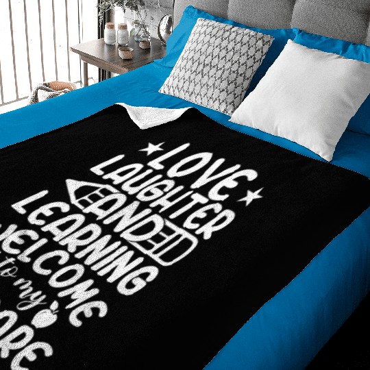 Daycare Provider Childcare Pre-k Teacher Appreciat Baby Blankets