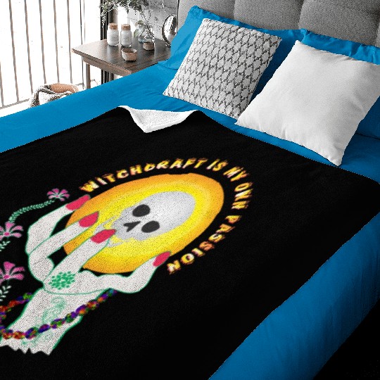 Witchcraft is my own passion Baby Blankets