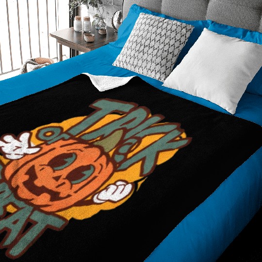 Candy Pumpkin Baby Blankets