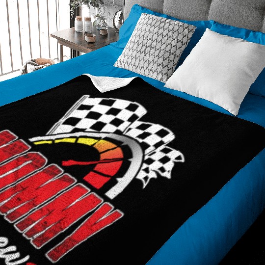 Mommy Pit Crew Baby Blankets