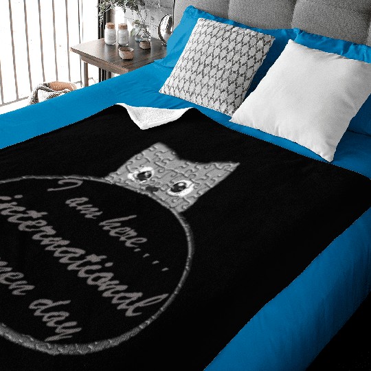 international women day Baby Blankets design gift