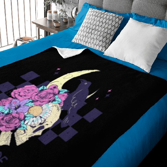 "Dead Inside" Halloween Baby Blankets