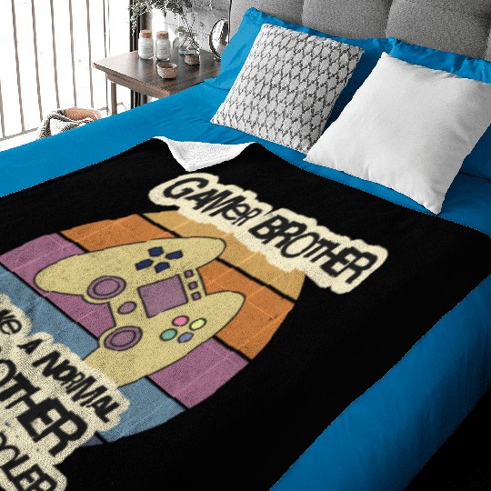 Gamer Brother Baby Blankets Gift for Brother Baby Blankets Baby Blankets