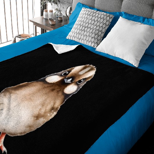 Little Brown BIrd Baby Blankets