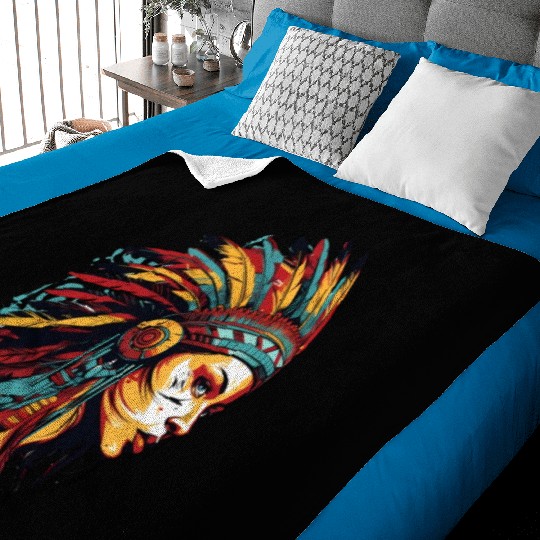 Daughter of Nature Baby Blankets