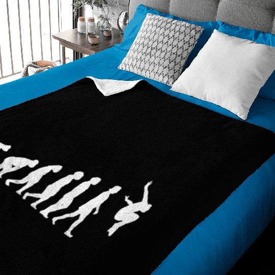 Parkour & Freerunning Evolution Outdoor Sports Baby Blankets