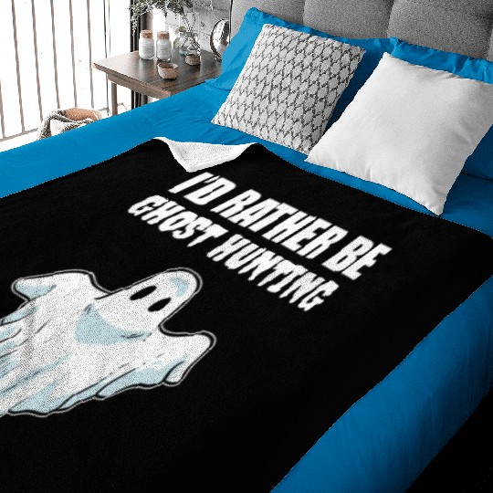 Rather Ghost Hunting Halloween Master Gift Baby Blankets