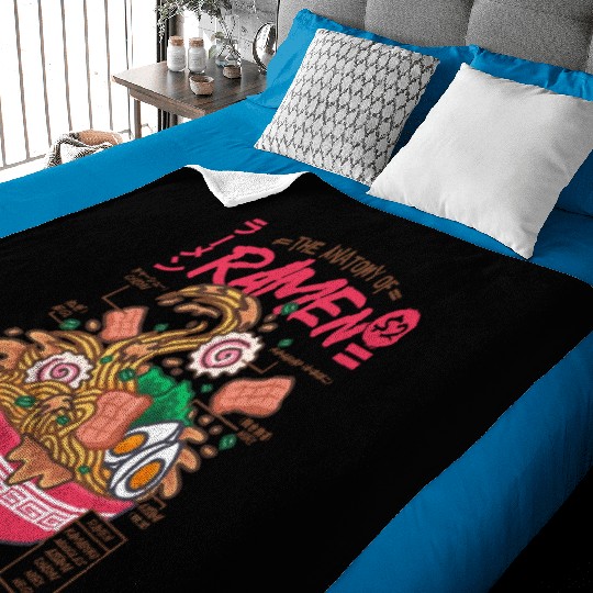 The Anatomy of RAMEN Baby Blankets