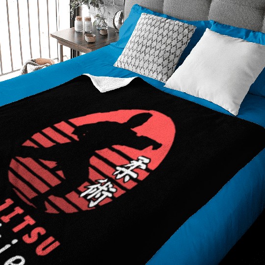 Jiu jitsu Japanese fight art form Baby Blankets