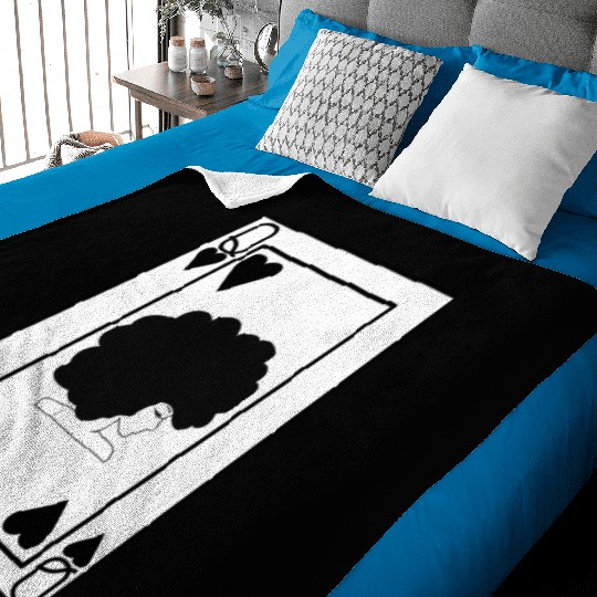 Black Queen Baby Blankets