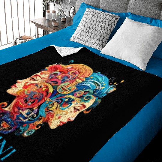 Embrace Your Gemini Identity: Gemini Pride Baby Blankets