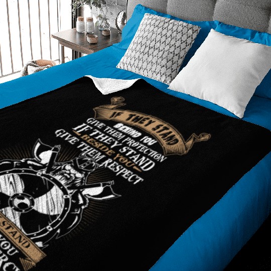 Norse Viking Axe Odin Valhalla Nordic Mythology Baby Blankets