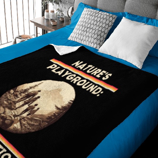 Nature's Playground: Family Edition Family Hiking Baby Blankets