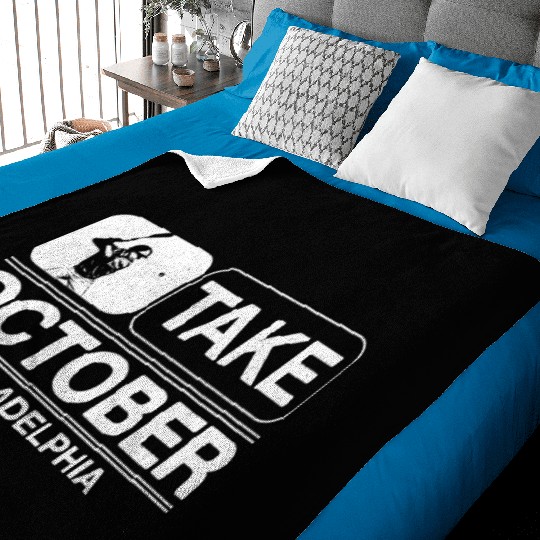 Take October Philly Philadelphia Baby Blankets