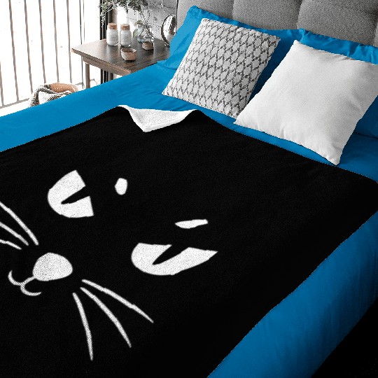 Cute Cat Cat Mom Gift Baby Blankets