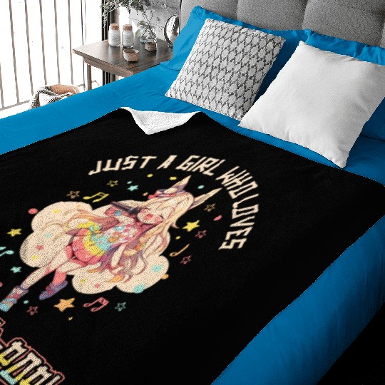 Just a Girl who loves Anime and K-Pop Baby Blankets