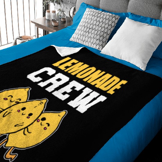 Lemonade Crew Fruits Lover Gift Baby Blankets