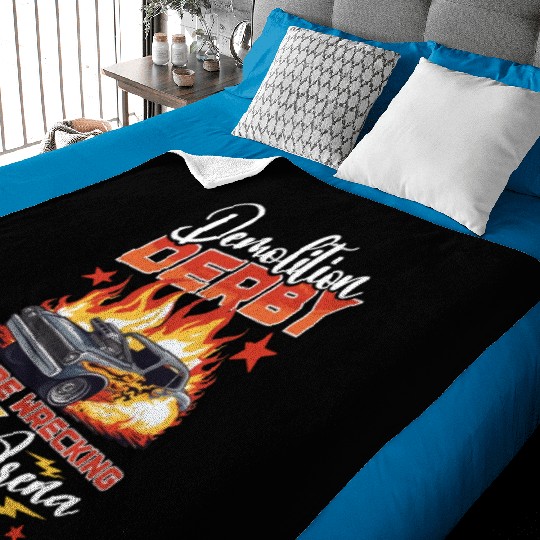 Demo Derby Demolition Derby Demolition Derby Lover Baby Blankets