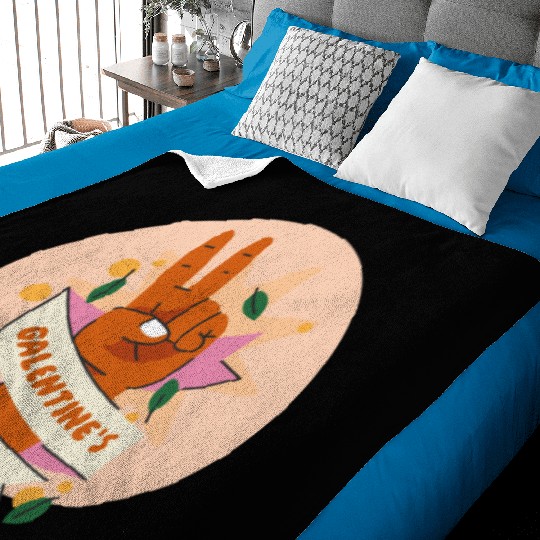 Be My Galentine. Galentine's Day Baby Blankets