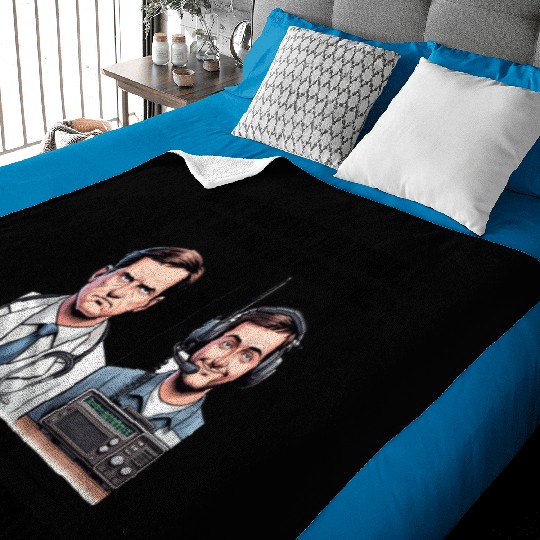Real Doctor vs Amateur Ham Radio Operator Baby Blankets