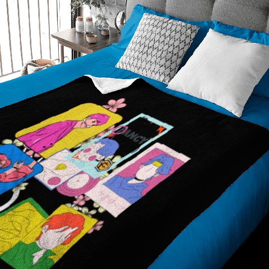 Army KPop Fancy and Love Fans Baby Blankets